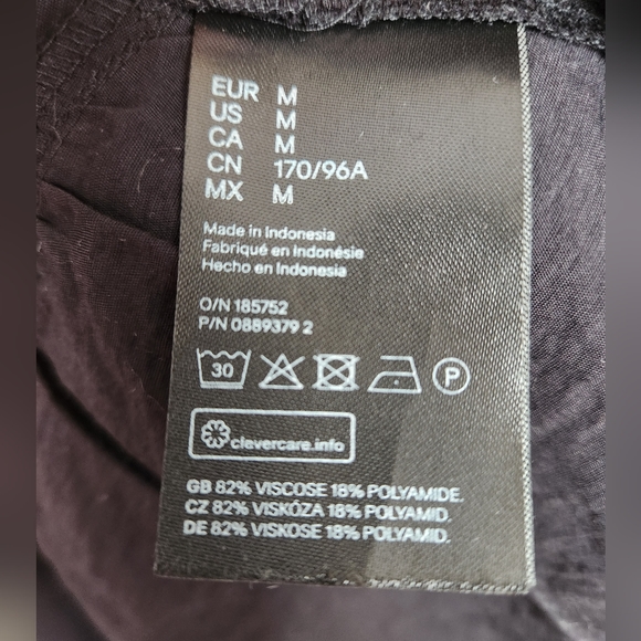 Black swing mini dress - Picture 11 of 11